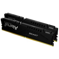 Kingston Technology FURY Beast 32GB 5200MT/s DDR5 CL40 DIMM (Kit of 2) Black