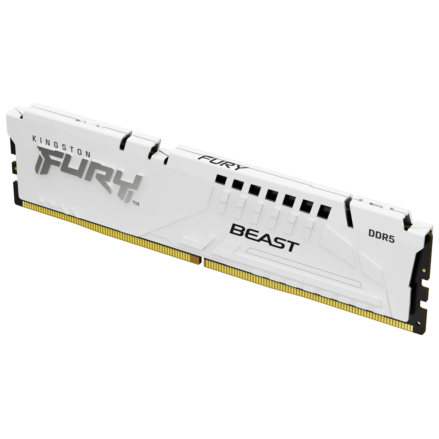 Kingston Technology FURY Beast 16GB 5200MT/s DDR5 CL40 DIMM White XMP