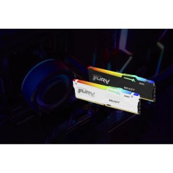 Kingston Technology FURY Beast 32GB 6400MT/s DDR5 CL32 DIMM White RGB EXPO - image 5