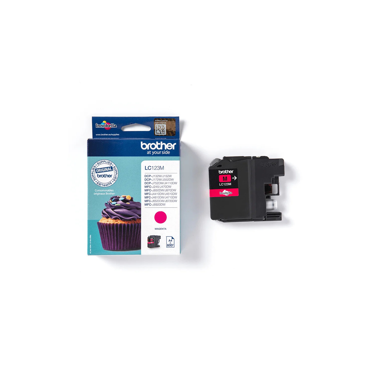 Brother LC123M ink cartridge 1 pc(s) Original Magenta - image 3