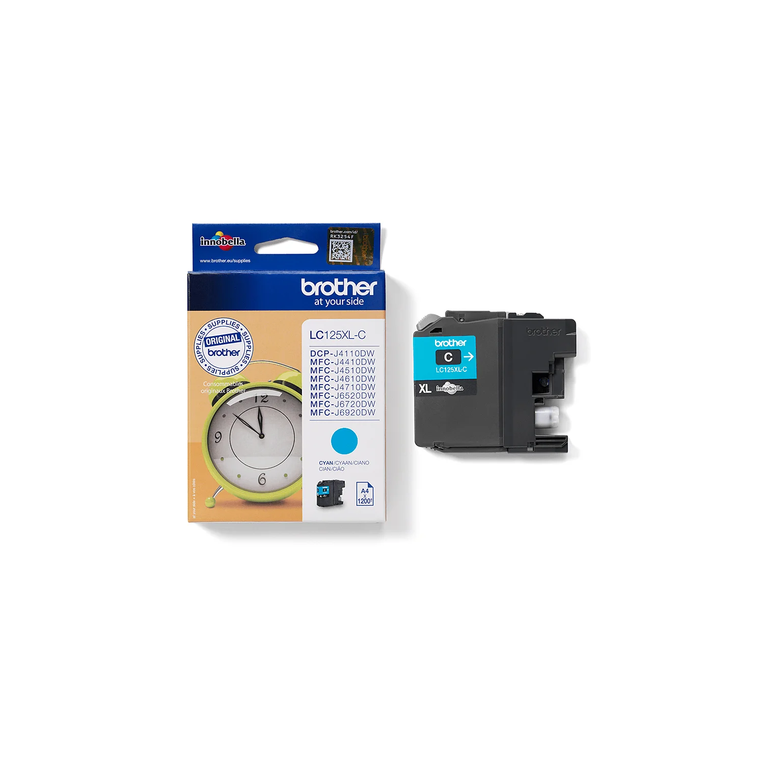 Brother LC-125XLC ink cartridge 1 pc(s) Original Cyan - image 2