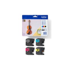 Brother LC127XLVALBP ink cartridge 4 pc(s) Original Black, Cyan, Magenta, Yellow