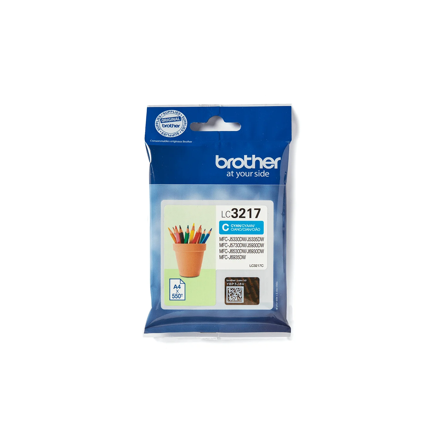 Brother LC3217C ink cartridge 1 pc(s) Original Cyan