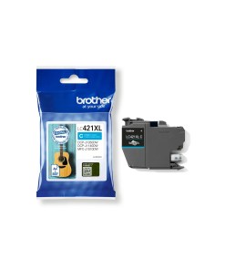 Brother LC-421XLC ink cartridge 1 pc(s) Original High (XL) Yield Cyan