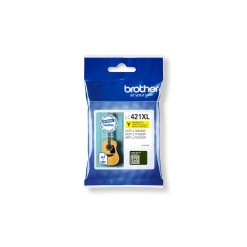 Brother LC-421XLY ink cartridge 1 pc(s) Original High (XL) Yield Yellow