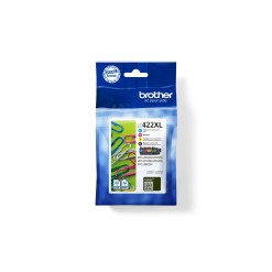 Brother LC422XLVAL ink cartridge 4 pc(s) Original Black, Cyan, Magenta, Yellow