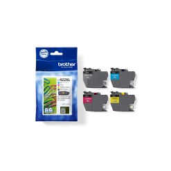 Brother LC422XLVAL ink cartridge 4 pc(s) Original Black, Cyan, Magenta, Yellow