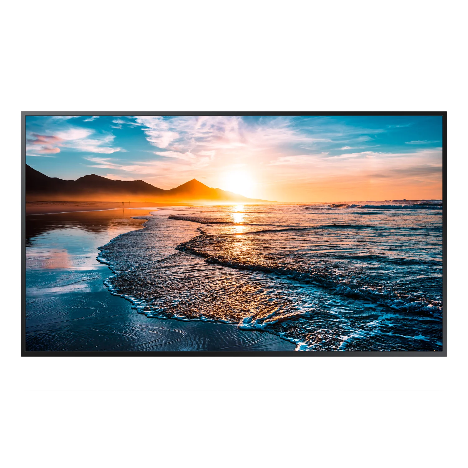 Samsung QH49R Digital signage flat panel 124.5 cm (49") Wi-Fi 700 cd/m² 4K Ultra HD Black