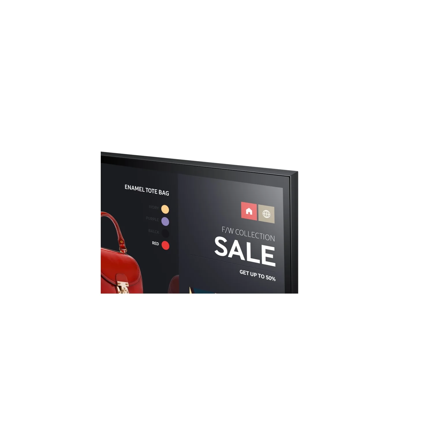Samsung LH55PMFXTBC/EN Signage Display Digital signage flat panel 139.7 cm (55") VA Wi-Fi 400 cd/m² Full HD Black Touchscreen - image 6