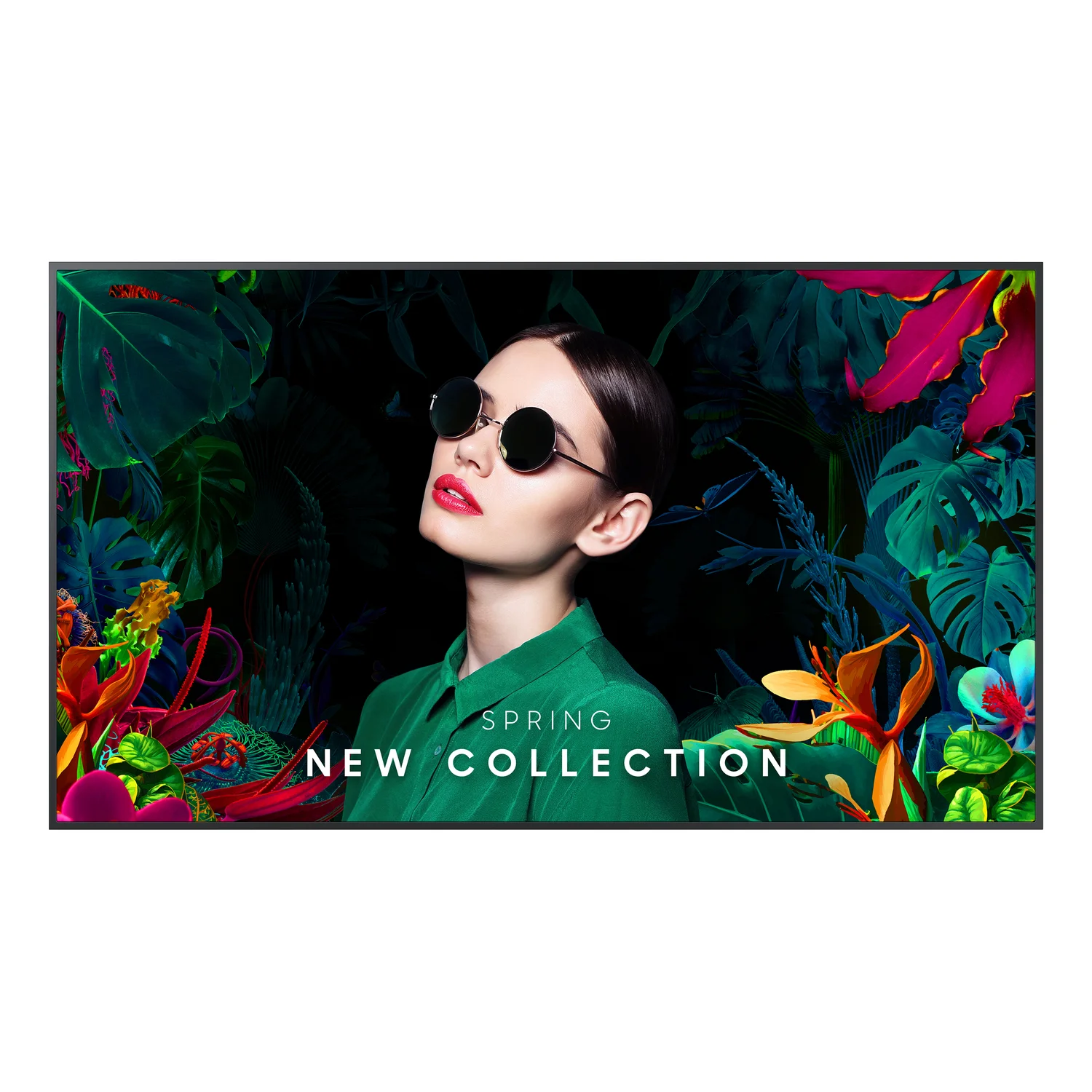Samsung QM85C Digital signage flat panel 2.16 m (85") LCD Wi-Fi 500 cd/m² 4K Ultra HD Black Tizen 24/7