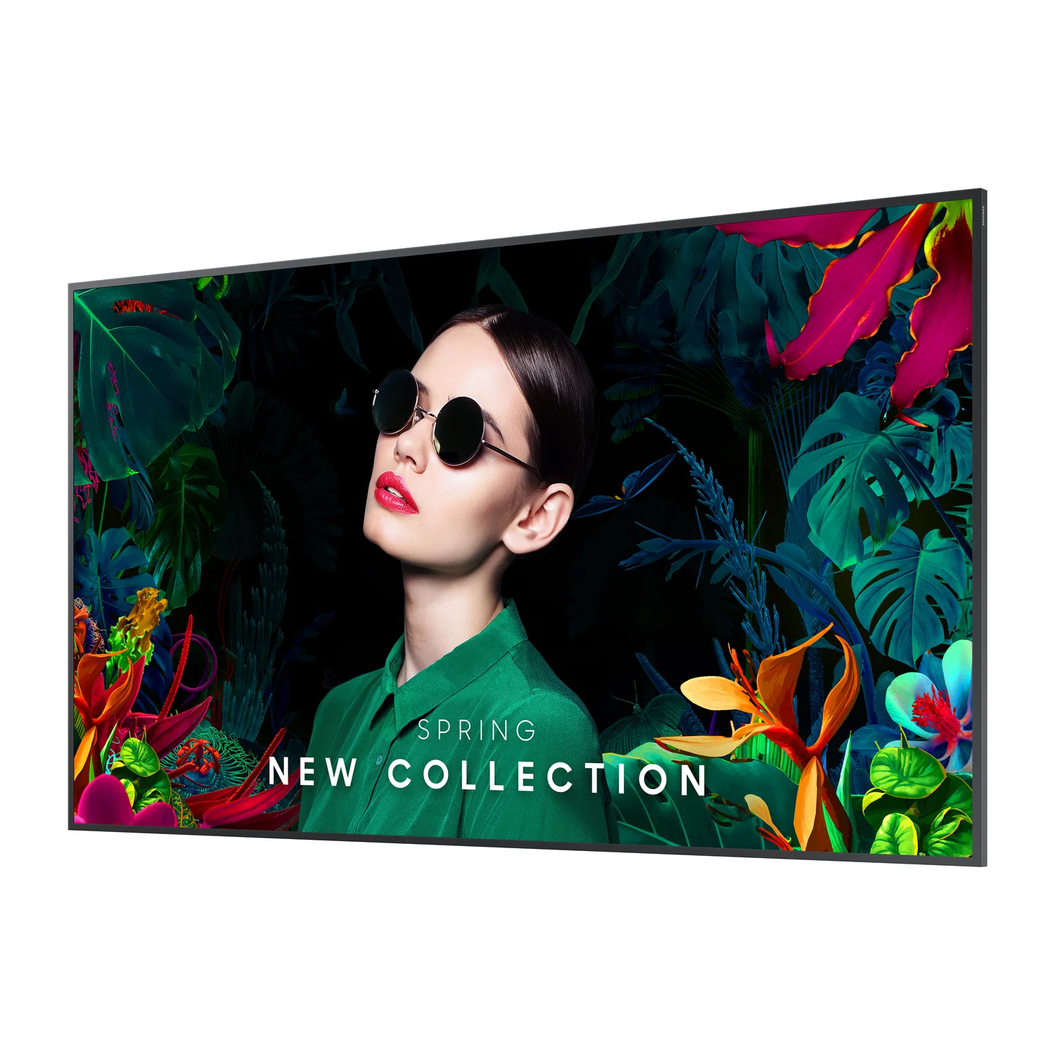 Samsung QM85C Digital signage flat panel 2.16 m (85") LCD Wi-Fi 500 cd/m² 4K Ultra HD Black Tizen 24/7 - image 2