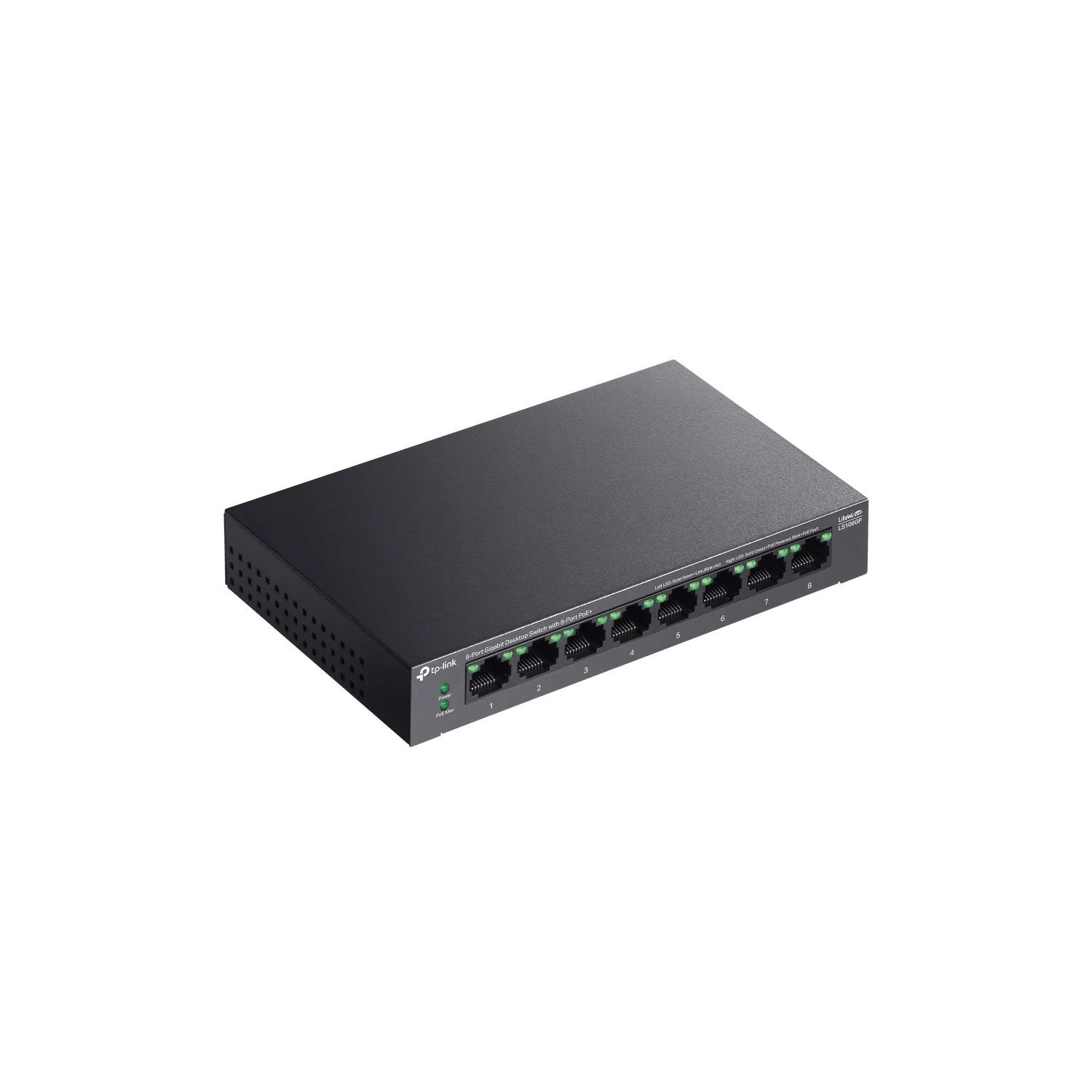 Tplink TP-Link LiteWave 8-Port Gigabit Desktop Switch with 8-Port PoE+ - image 4