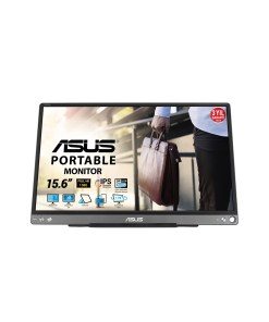 ASUS ZenScreen MB16ACE computer monitor 39.6 cm (15.6") 1920 x 1080 pixels Full HD LED Grey