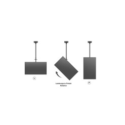 Multibrackets M Public Ceilingmount Medium Single 3000 - image 10
