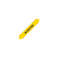 Brother M-K621B label-making tape Black on yellow - image 2