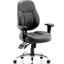 Storm High Back Task Operator Office Chair with Arms - image 3