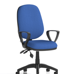 Eclipse Plus II Medium Back Task Operator Office Chair With Pump Lumbar - image 5