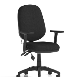 Eclipse Plus II Medium Back Task Operator Office Chair With Pump Lumbar - image 7