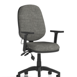 Eclipse Plus II Medium Back Task Operator Office Chair With Pump Lumbar - image 9