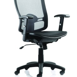 Portland All Mesh Task Operator Chair With Height Adjustable Arms