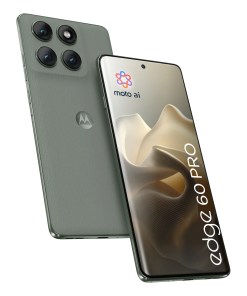 Motorola edge 60 pro 16.9 cm (6.67") Dual SIM Android 15 5G USB Type-C 12 GB 512 GB 6000 mAh Grey