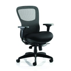 Stealth Shadow High Mesh Back Ergonomic Posture Chair with Arms