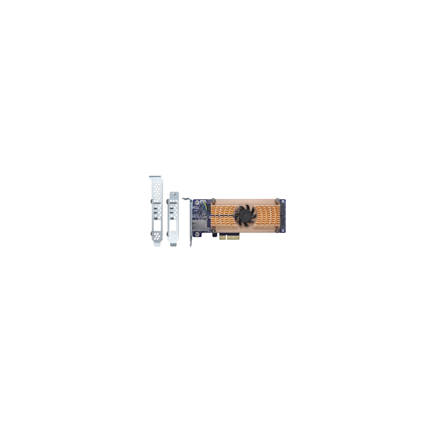 QNAP QM2-2P10G1T interface cards/adapter Internal PCIe, RJ-45 - image 2