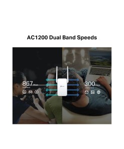 TP-Link AC1200 Mesh Wi-Fi Range Extender
