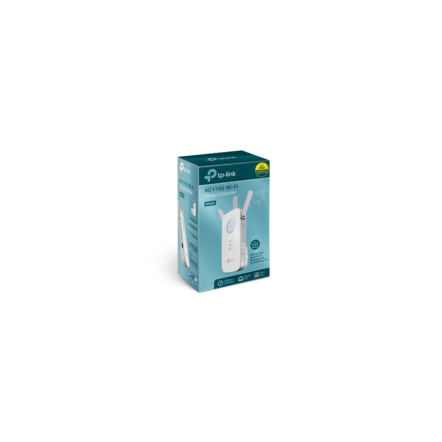 Tplink TP-Link RE450 network extender Network transmitter White 10, 100, 1000 Mbit/s - image 5