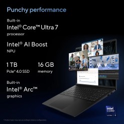 ASUS Vivobook S 16 OLED S5606MA-MX008W Intel Core Ultra 7 155H Laptop 40.6 cm (16