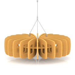 Sch! Acoustic Ceiling Baffles - Shade - Type B