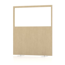 Impulse Plus Oblong Half Vision Floor Screen - 1800mm High