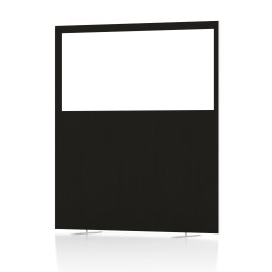 Impulse Plus Oblong Half Vision Floor Screen - 1800mm High - image 2