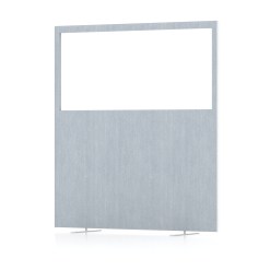 Impulse Plus Oblong Half Vision Floor Screen - 1800mm High - image 5