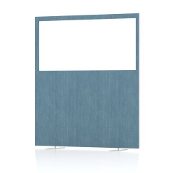 Impulse Plus Oblong Half Vision Floor Screen - 1800mm High - image 9