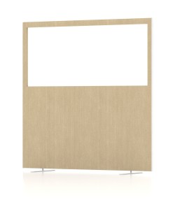Impulse Plus Oblong Half Vision Floor Screen - 1650mm High