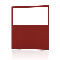 Impulse Plus Oblong Half Vision Floor Screen - 1500mm High - image 3