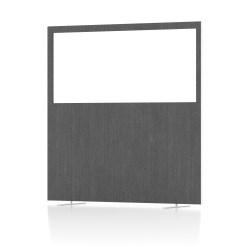 Impulse Plus Oblong Half Vision Floor Screen - 1500mm High - image 4