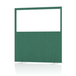 Impulse Plus Oblong Half Vision Floor Screen - 1500mm High - image 6