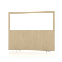 Impulse Plus Oblong Half Vision Floor Screen - 1200mm High