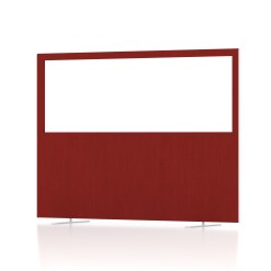 Impulse Plus Oblong Half Vision Floor Screen - 1200mm High - image 3