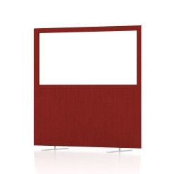 Impulse Plus Oblong Half Vision Floor Screen - 1200mm High - image 12