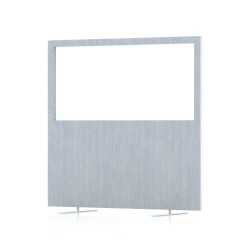 Impulse Plus Oblong Half Vision Floor Screen - 1200mm High - image 14