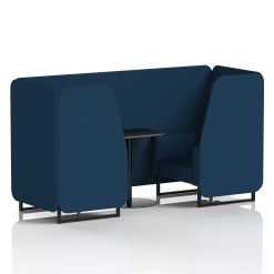Brixworth Booth With Black Table In Single Tone - image 8