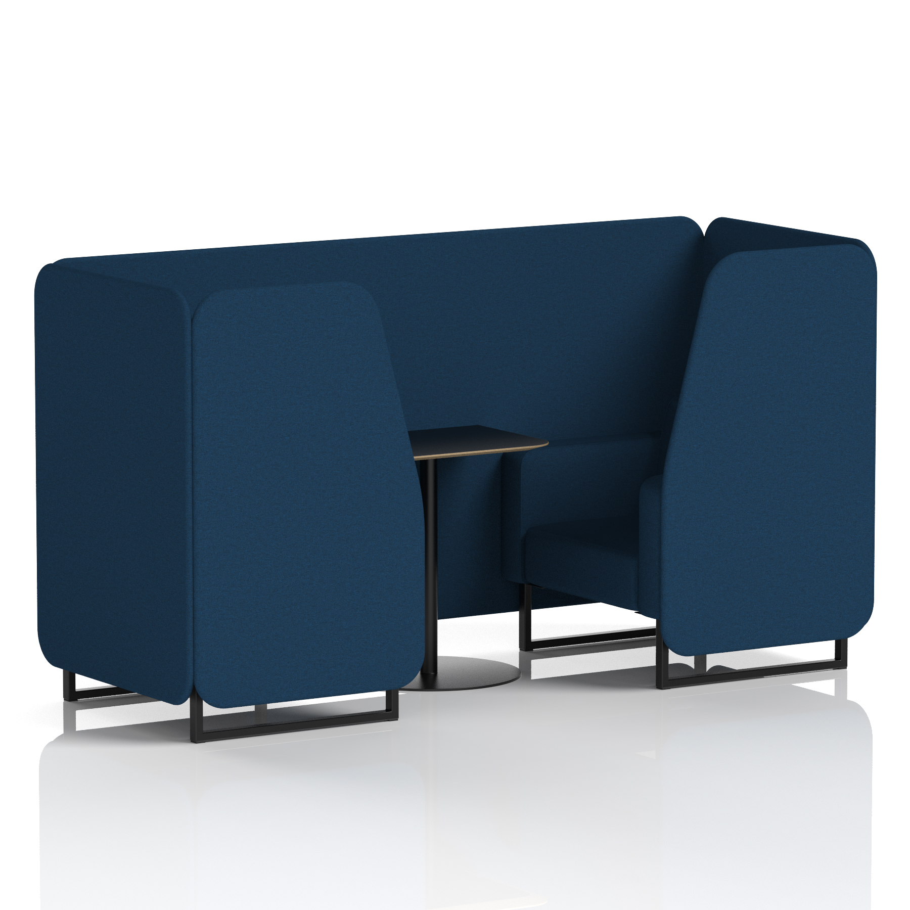 Brixworth Booth With Black Table In Single Tone - image 8
