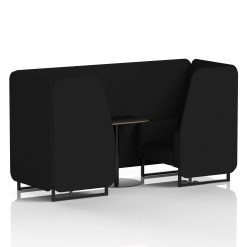 Brixworth Booth With Black Table In Single Tone - image 9