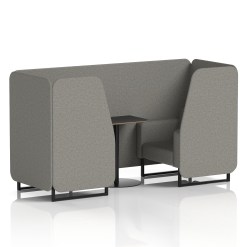 Brixworth Booth With Black Table In Single Tone - image 10