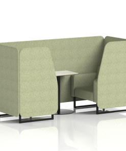 Brixworth Booth With White Table In Single Tone