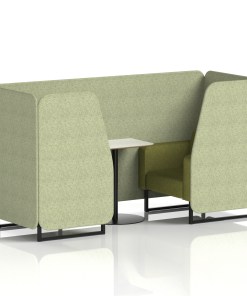 Brixworth Booth With White Table In Two Tone