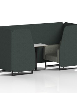 Brixworth Booth With White Table In Two Tone